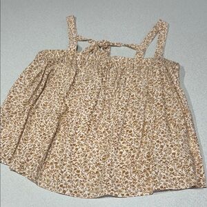 3/$20 Old Navy Floral Tan Camisole
